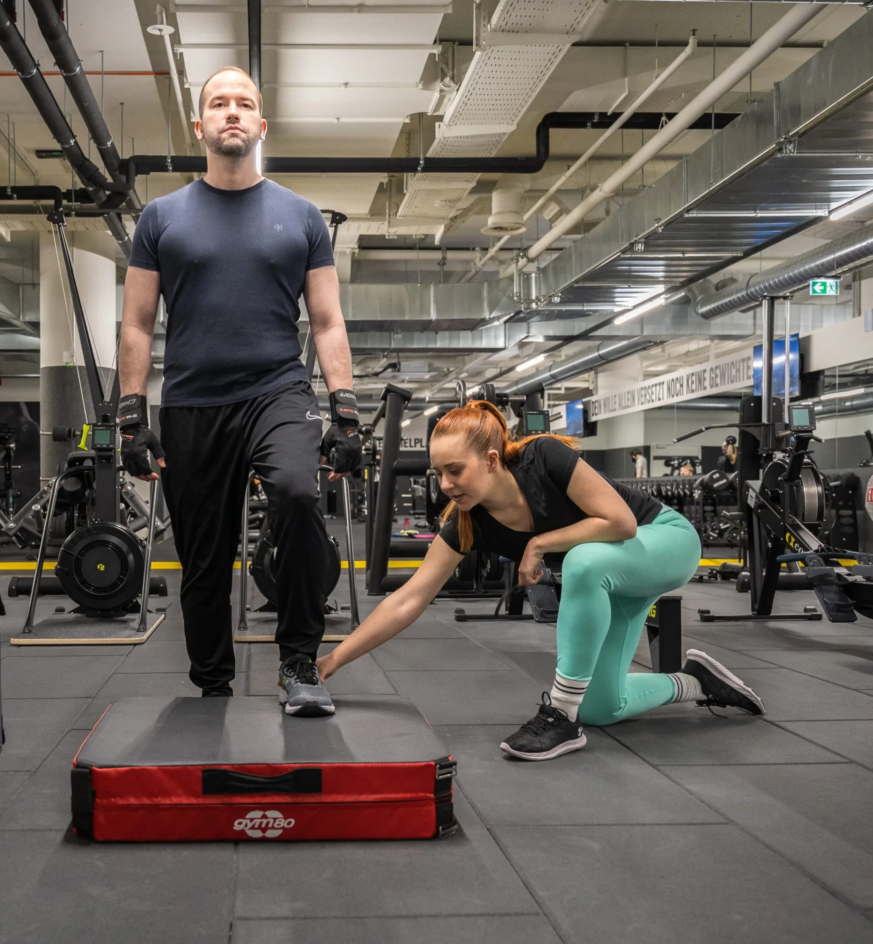 Michelle Emminger im Personal Training